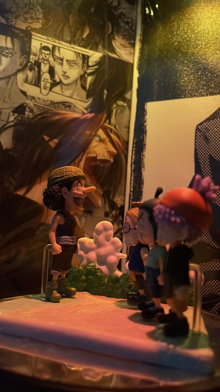 Usopp y su tripulación