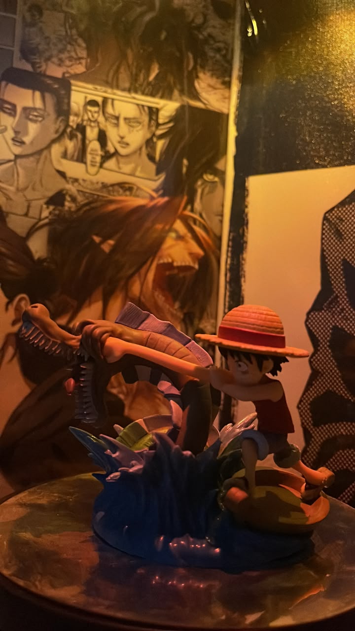 Monkey D. Luffy — contra el Rey Marino